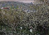 Vetheuil Flowering Plum Trees by Claude Monet